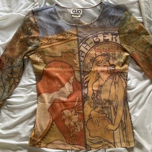 Vintage CLIO Petites Shirt